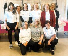 Photo regroupant les Fées de l'association lors de la journée du 29 mars, dédiée au patients et aux aidants